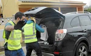 Una banda de la Guardia Civil controlaba el tráfico de droga en Fuerteventura (Canarias, España)