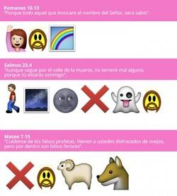 20.000 euros para traducir la Biblia... ¡en emoticonos!