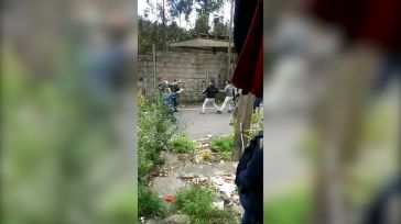 Ingresados dos policías al ser recibidos a pedradas en un poblado de Pontevedra