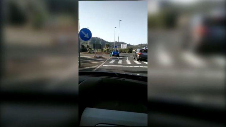 Las redes sociales esclarecen un accidente: Borracho, a toda velocidad e incluso ocupando el carril contrario