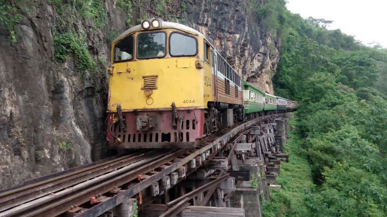 Ferrocarril de la Muerte en Kanchanaburi