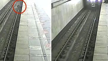 Un conductor de metro salva a un niño en Moscú que cayó a las vías