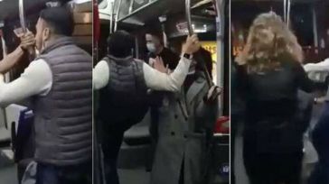 Detenido tras dar una paliza a un policía por pedirle que se pusiera la mascarilla en un autobús