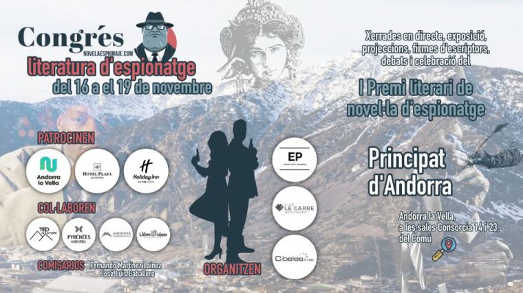 Misión cumplida: El Congreso de escritores de novelas de espionaje de Andorra supera todas las expectativas