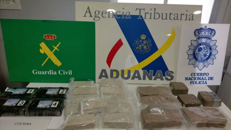 Cae una organización criminal dedicada al contrabando de heroína, cocaína y hachís