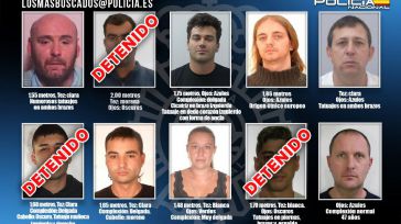 Detenido otro fugitivo incluido en la lista "LOS MÁS BUSCADOS"