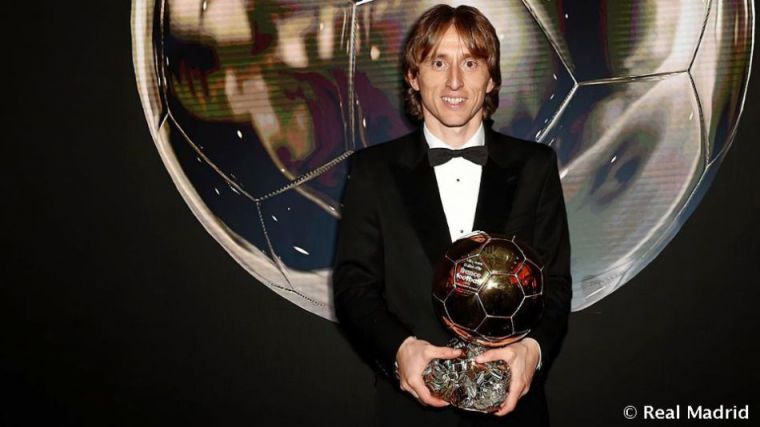 Luka Modric es el ganador del Balón de Oro 2018