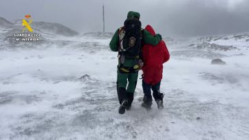 Rescate en los Picos de Europa en mitad de un temporal de nieve y ventisca
