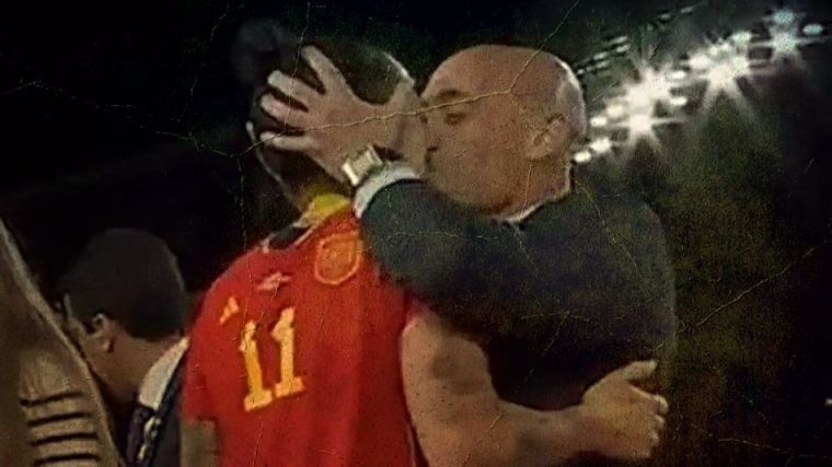 Rubiales y el beso no consentido a Jennifer Hermoso