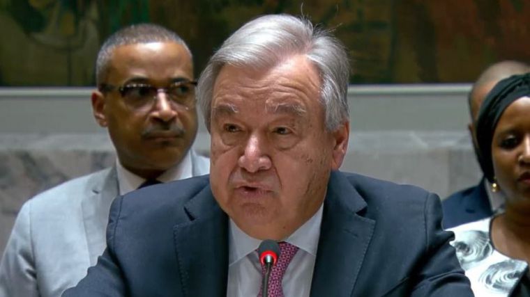 Guterres sobre la crisis en Oriente Medio: 'Es hora de dar un paso atrás'