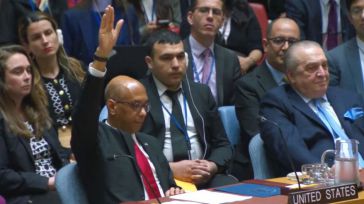 Estados Unidos veta la admisión de Palestina como miembro de la ONU