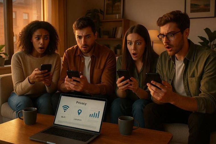 Confirmamos que tu móvil te espía: Descubre cómo las apps te rastrean sin tu permiso y sin GPS activado
