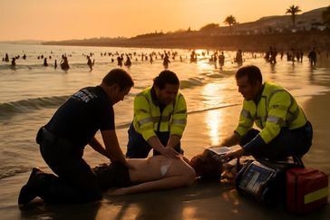 Desgarrador: Una mujer pierde la vida en la Playa de Troya mientras disfrutaba del sol
