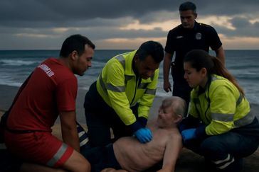 Fallece un hombre de 75 años tras ser rescatado del mar en Gran Canaria