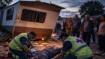 Un hombre de 39 años muere aplastado por una casa móvil en León