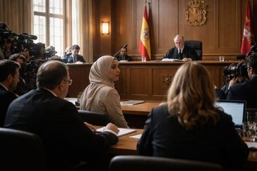 Un hombre condenado a seis meses de cárcel por agredir a una mujer musulmana en Madrid