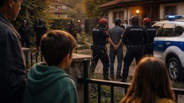 Detenido un hombre por apuñalar a su pareja en Berriz, gracias a la intervención de sus hijos y un vecino