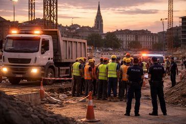 Un trabajador muere tras ser atropellado por un camión en Valladolid