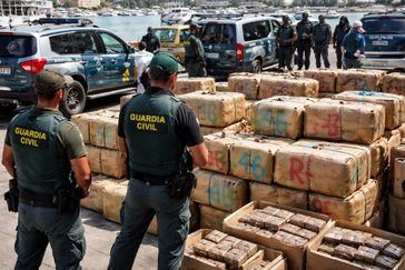 Desmantelan red criminal de tráfico de hachís entre Cádiz y Girona