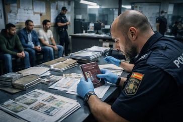 Detienen a 34 personas por usar documentos falsos para entrar a Europa