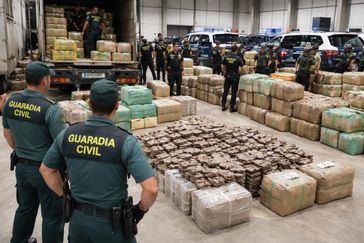 Desmantelan importante red de logística del narcotráfico en Huelva