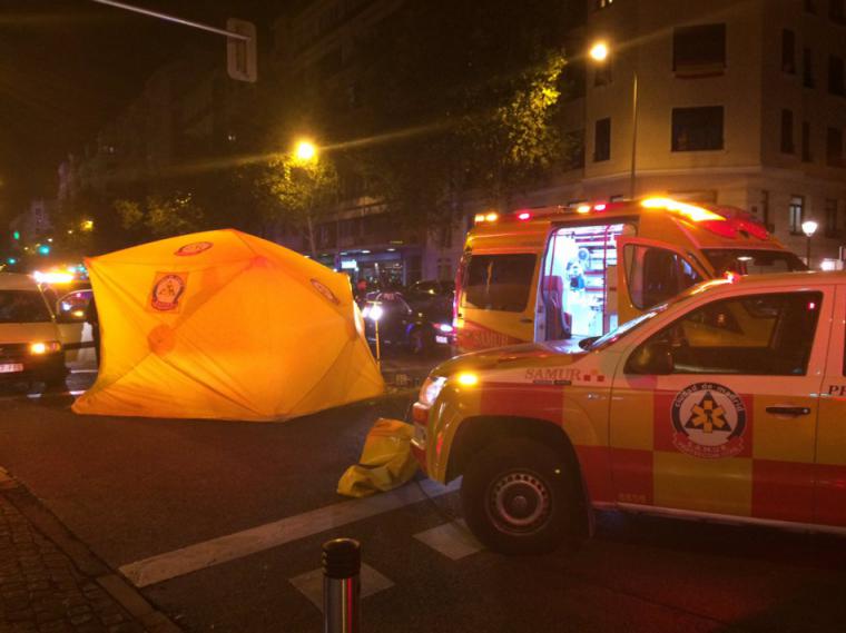 Atropellado por un conductor 'fantasma' en pleno centro de Madrid