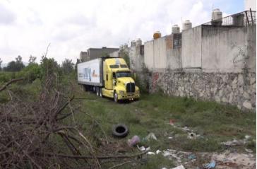 Un camión abandonado con 157 cadáveres en México