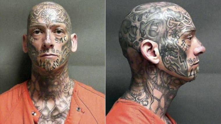 Sus tatuajes le delataron