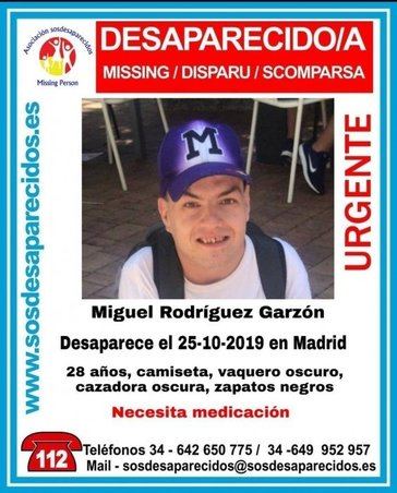Encuentran sin vida al voluntario de Protección Civil desaparecido en Madrid