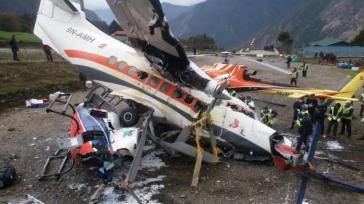 El estremecedor vídeo en el que se ve cómo un avión arrolla a tres personas