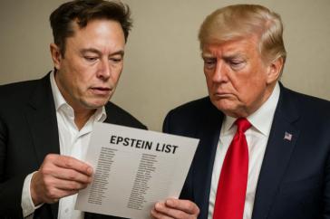 Musk insiste en que Trump aparece en la controvertida 'lista de Epstein'