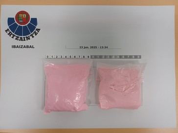 Detenido en Basauri con más de 100 gramos de tusi, la cocaína rosa