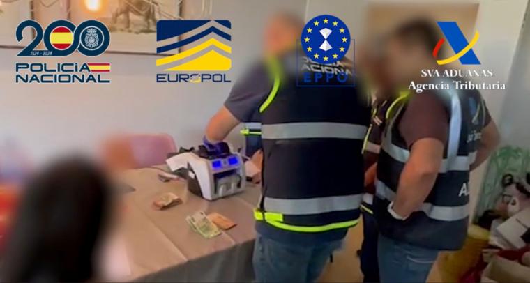 Desarticulan una mega red de fraude fiscal que robó más de 700 millones a Europa desde China