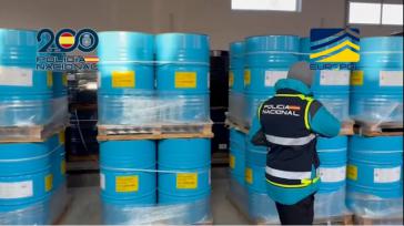 Desmantelan la mayor red de drogas sintéticas en Europa: 300 toneladas fuera del mercado
