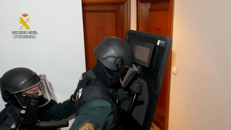 Desmantelan red de narcotráfico en España con 31 detenidos y 600 kilos de hachís