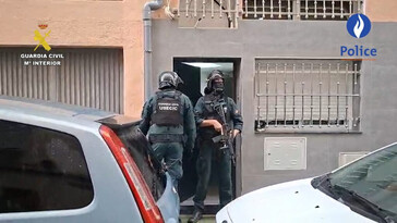 Tres detenidos en Almería por su presunta participación en el asesinato de un policía belga