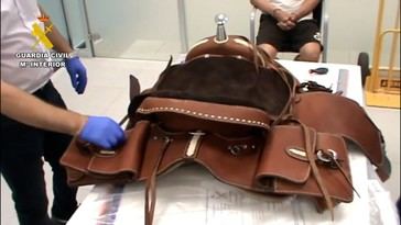 Desmantelan red de narcotráfico en Guadalajara con cinco kilos de cocaína ocultos en silla de montar