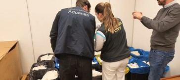 Desmantelan en Madrid una red de tráfico con 625 kilos de metanfetamina oculta en aceite de coco