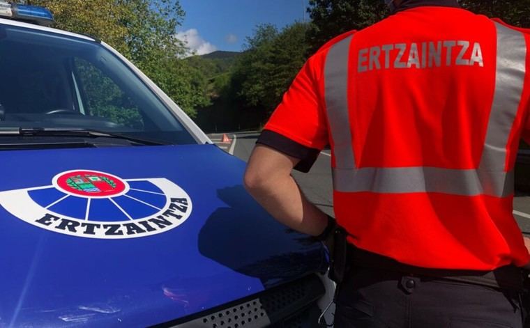 Un conductor huye de un control y pone en riesgo la seguridad vial en Gipuzkoa