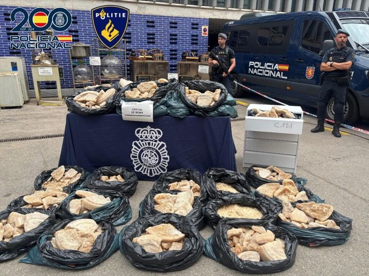 Desmantelan el mayor laboratorio de MDMA en España: Más de 2.500 kilos incautados