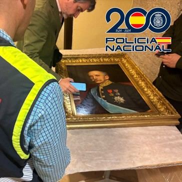 Policía Nacional recupera cuadro de Sorolla perdido desde los años 70