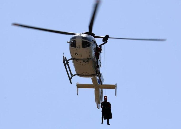 Un montañero de 62 años es rescatado tras una caída en el peligroso monte Udalatx