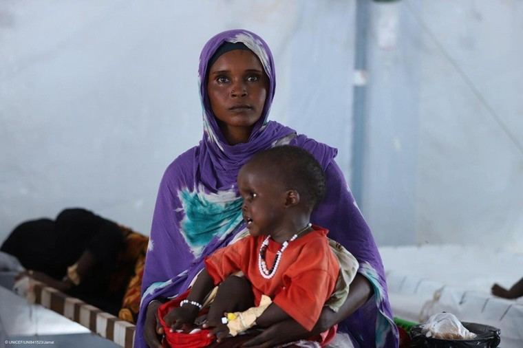 Crisis de cólera en Darfur: más de 640,000 niños en peligro