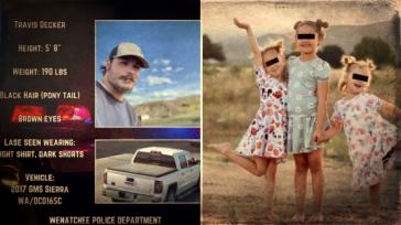 Posible caso de violencia vicaria en Washington: Tres niñas halladas sin vida tras desaparecer con su padre