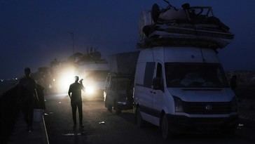Gaza sufre apagones y caos ante el avance de las tropas israelíes