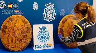 Policía Nacional recupera óleos del siglo XVII robados hace casi un siglo