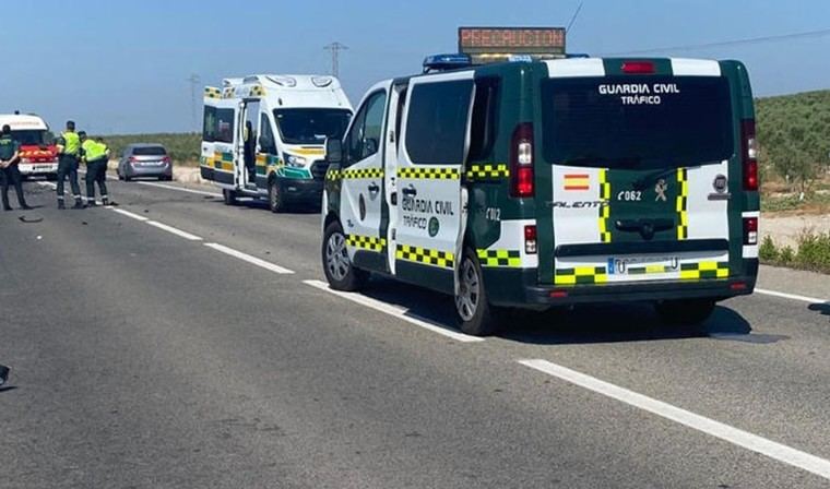 Un motorista fallece en un accidente de tráfico en Riogordo
